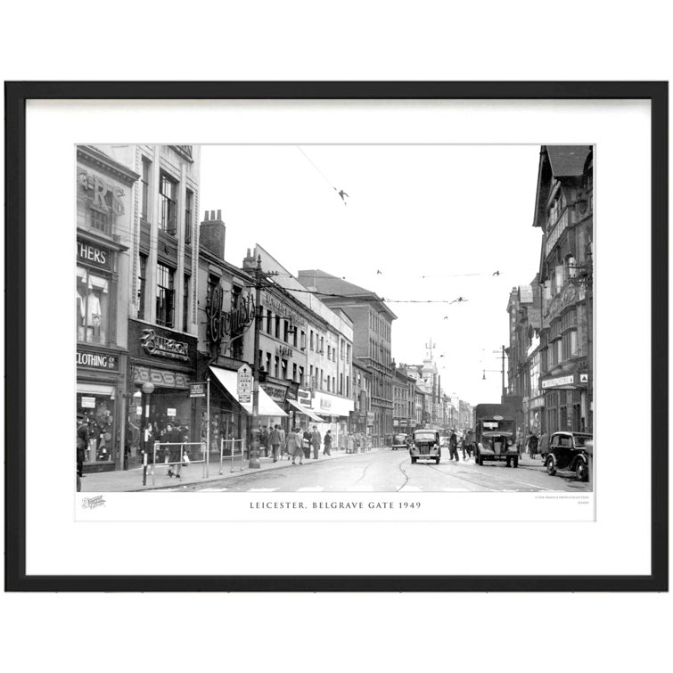 The Francis Frith Collection Leicester, Belgrave Gate 1949 Picture Frame Photograph Wayfair